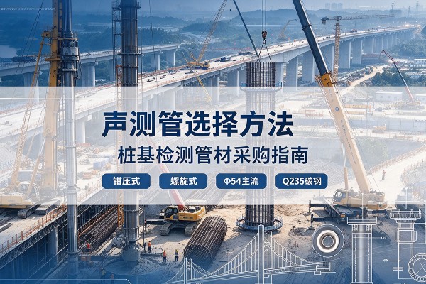 儋州声测管选型标准