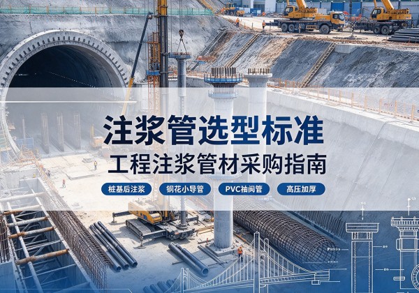 儋州注浆管选型标准